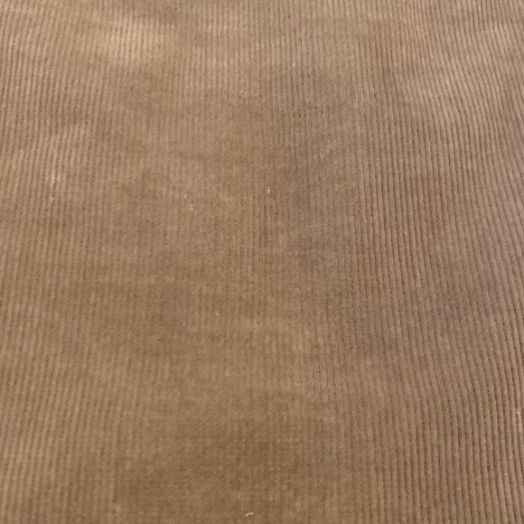 Gap Tan Corduroy Skirt Mid Length 1969 size 12 - Picture 5 of 12